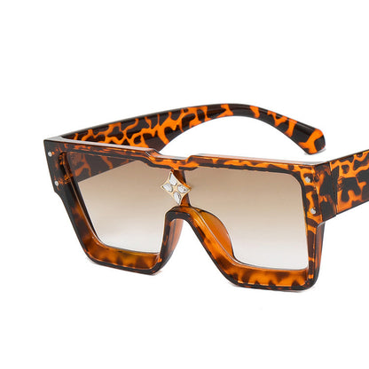 New Large Frame Trendy Sunglasses