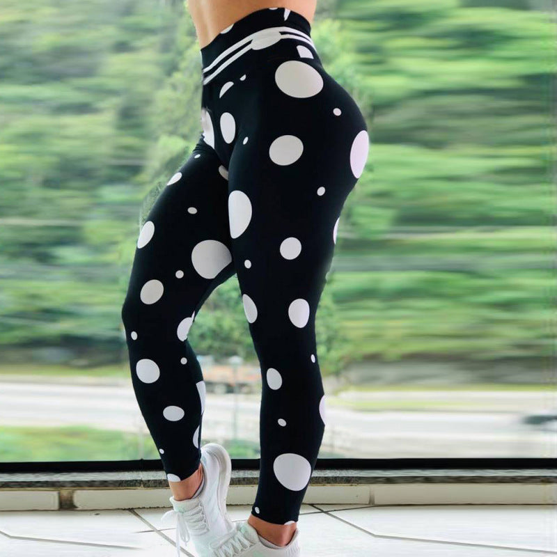 Skull Print Leggings Yoga Fitness Sweatpants Women